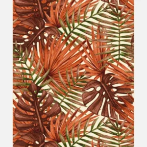 Outdoor Palme Rotkardinal Teppich - Teppana