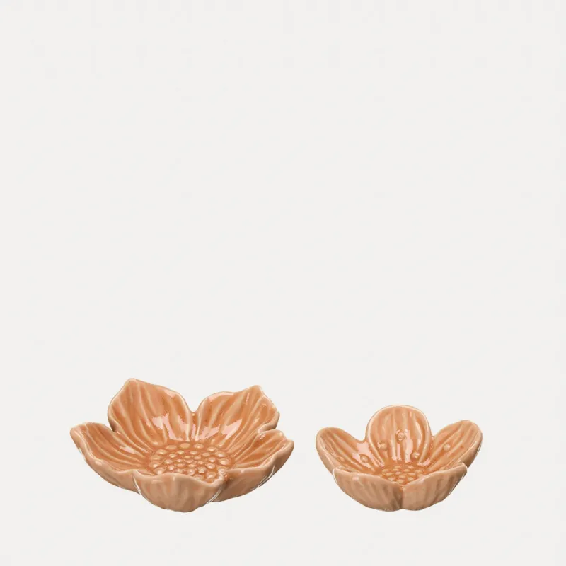 Dekoschale Ingrid 2er Set - peach