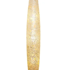Stehlampe Visione 3-flammig Fiberglas Rund 155 cm Natur von Holländer mit dekorativer, skulpturaler Leuchtenform