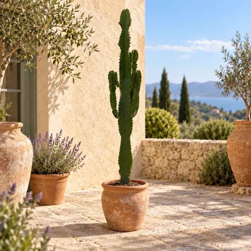 Euphorbia Acrurensis ca. 120 cm Afrikanischer Milchbaum exotische Zimmerpflanze