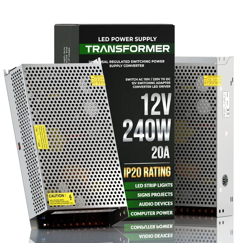 12V IP20 240W