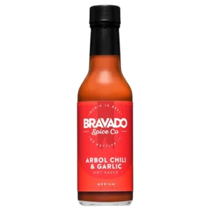 Árbol Chili & Garlic Hot Sauce von Bravado Spice Co. kaufen – Scharfe Chili & Knoblauch, ideal zu Grillfleisch