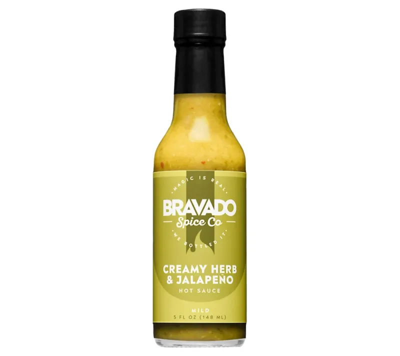 Creamy Herb & Jalapeño Hot Sauce online kaufen – Mild, würzig zu Nudeln & Tacos