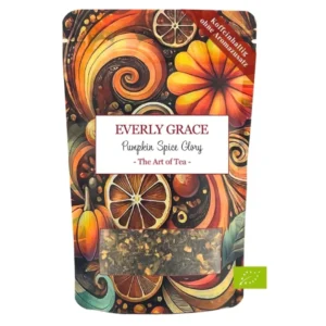 Pumpkin Spice Glory Tea ✓ Vollmundiger Schwarztee mit Pumpkin Spice-Gewürzen ✓ Mit Zimt, Muskat, Nelken & Orange Pekoe ✓ Europaweiter Versand ✓ Jetzt kaufen!