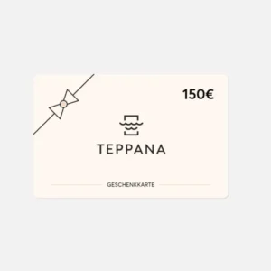 Teppana Geschenkgutschein im Wert von 150€