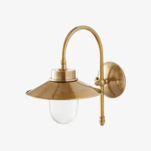 LASON wall lamp, outdoor - brass