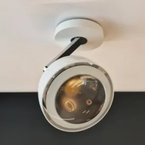 Occhio - Aufbaustrahler piu alto 3d S80 Volt weiß glanz - Ausstellungsware