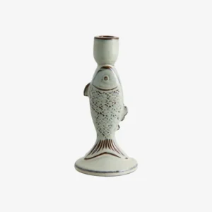 PISCULUM candle holder, S - ivory