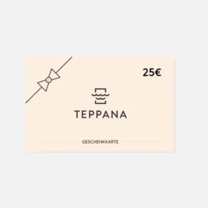 Teppana Geschenkgutschein im Wert von 25€