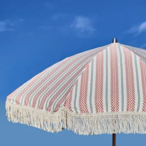 Strand/Haveparasol, HDUmbra, Rød/Grøn