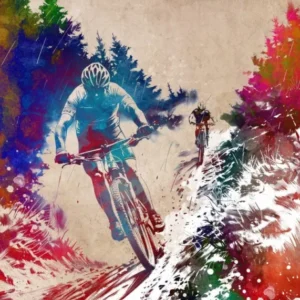 Sport Biker Cycling Art Graphic (7)