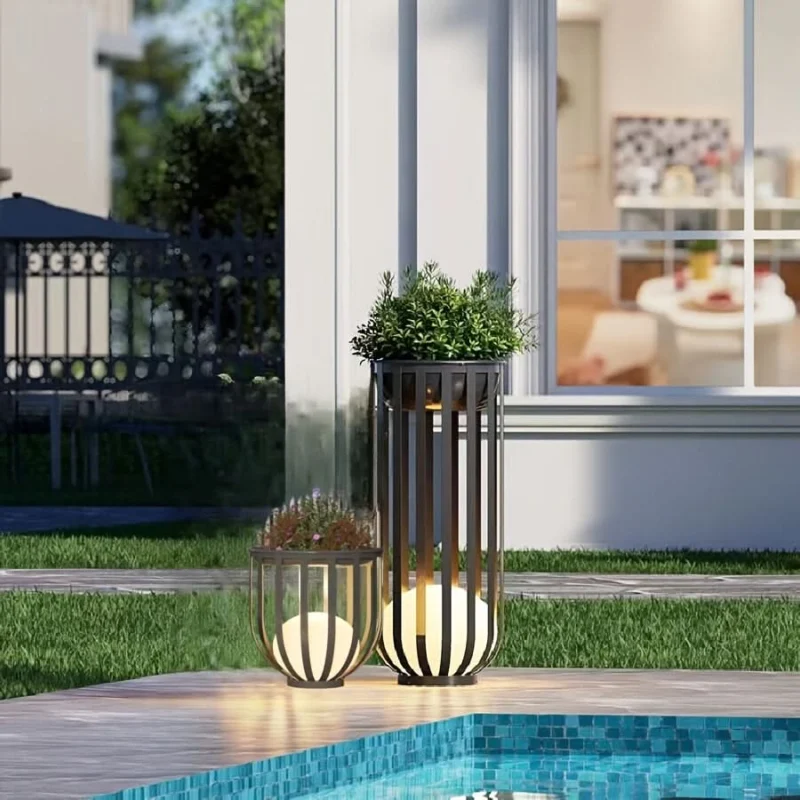 Aurevia - SolarGlow Remote Control Outdoor Garden Lamp