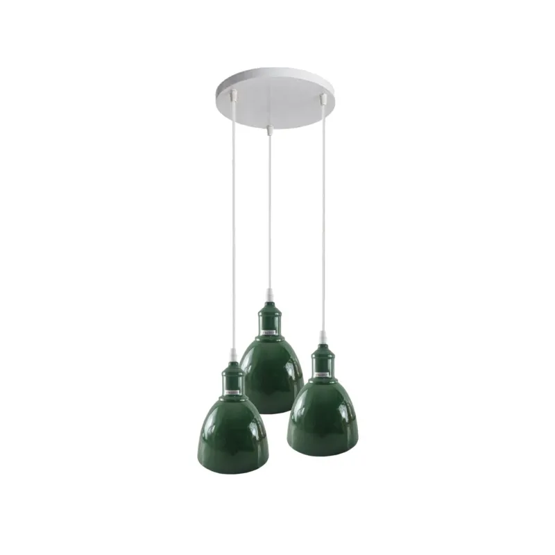 Pendelleuchte 3 flammig Dimmbar LED Kompatibel