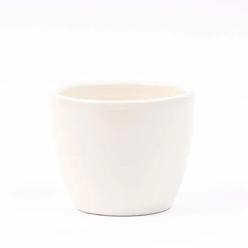 Panna Gloss - Mini Plant Pot - Boule Pot white - Ø 6 cm ↑ 6 cm