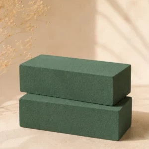 Steckmasse grün im 2er-Set – Floral Foam Ziegel für Trockenblumen & DIY-Deko