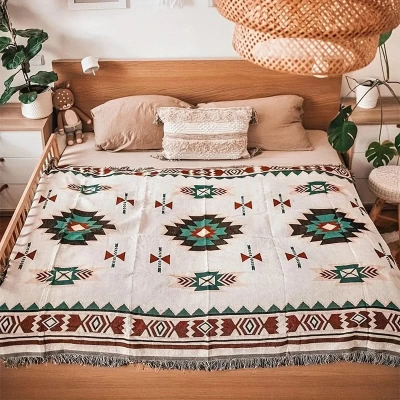 BohoLiving - Southwestern Jacquard Picnic Blanket
