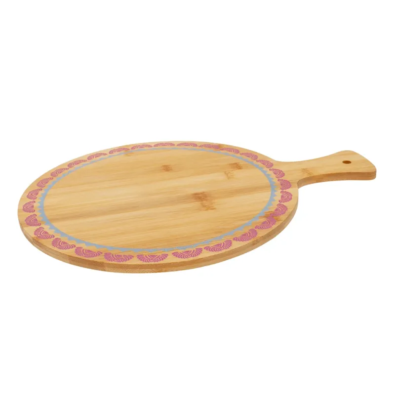 Tabla cortar bambu 30x40x1 africa rosa