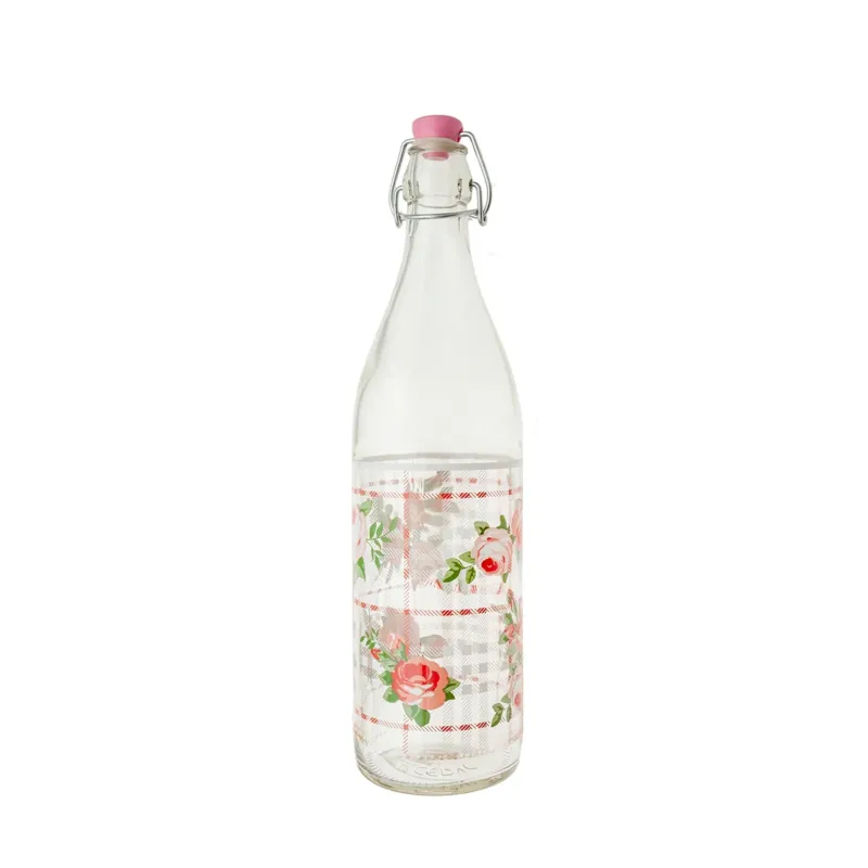 Botella vidrio 0.5lt c/tapa unico