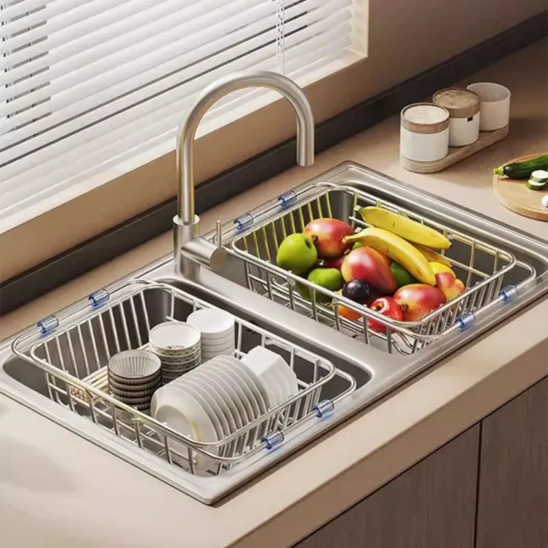 DRAINFLOW – Telescopic Sink Drain Basket
