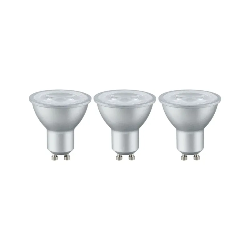 3er-Set GU10 LED Reflektor 4W 2700K, warmweiße effiziente LED-Lampen im 3er-Pack