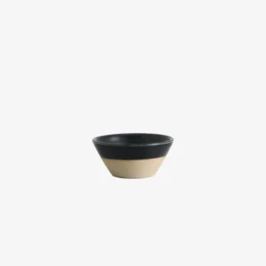 GRAINY conical bowl - dark blue