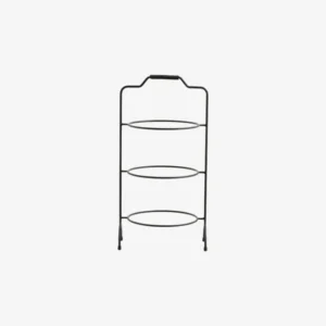 PRIMULA serving stand, H-46,5 - black