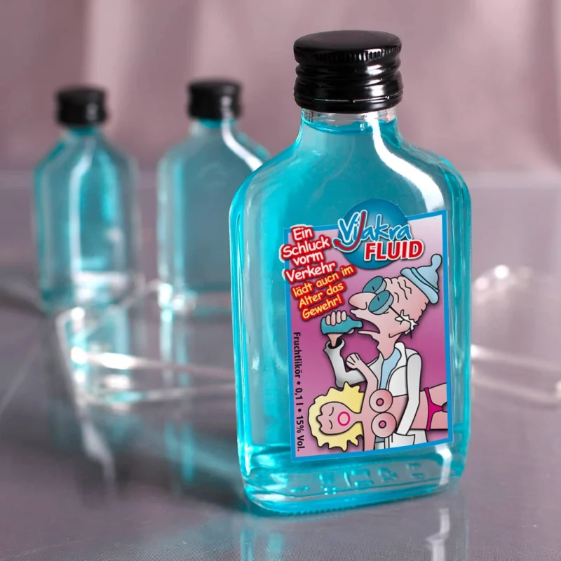 Blauer Fruchtlikör Vijakra Fluid