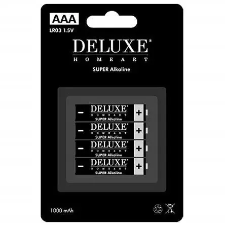 4 x AAA Batterien – Deluxe Homeart