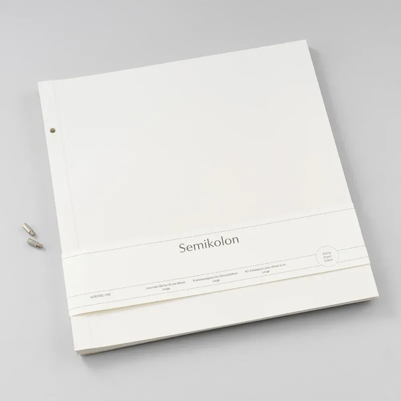 Nachfüllsatz Schraubalbum Heritage Line, 28x31 cm, 30 Seiten