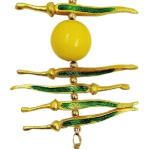 Nimbu Mirchi Nazar Battu Wall Hanging for Living Room Decor