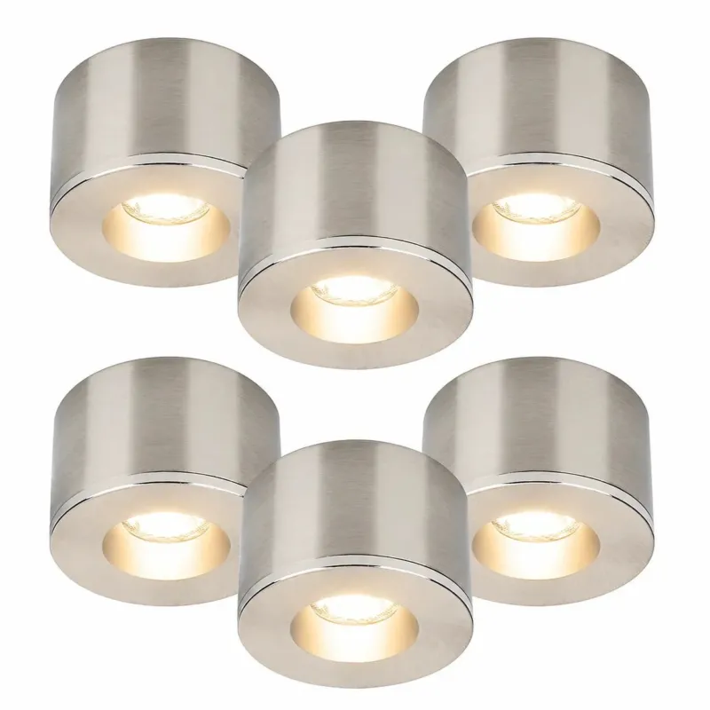 Das 6er Set Malmbergs MD-31 LED Spots