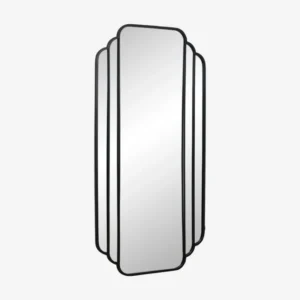 SKYLARK Iron wall mirror - black