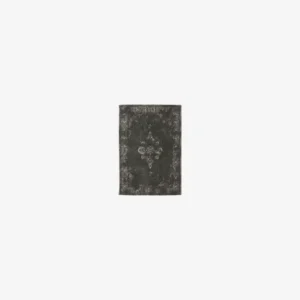 GRAND woven rug, 60x90 - dark grey/black