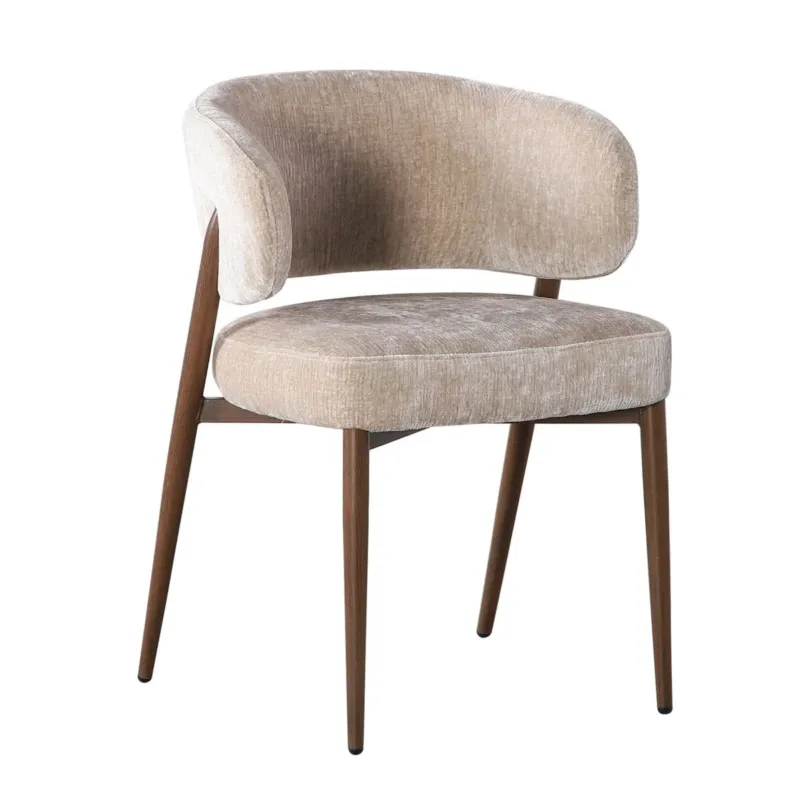 Pole to Pole Fuji Chair Beige – Japandi Esszimmerstuhl mit extra Komfort (2er-Set)