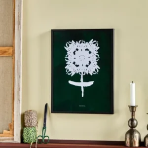 Wall art, HDTale, Mørkegrøn;Hvid