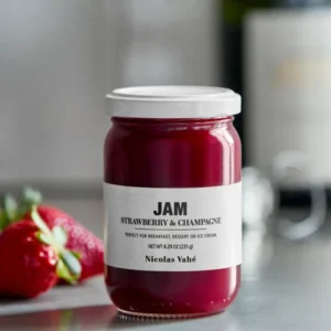 Jam, Strawberry & champagne, 235 g