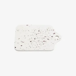 RIA serving plate w. splash - ivory