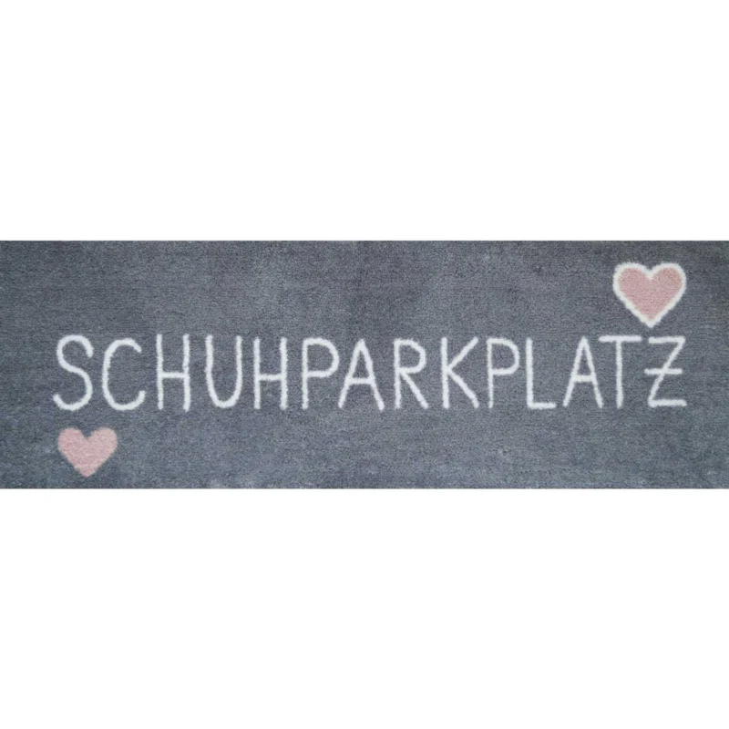 Läufer klein 35x100 Schuhparkplatz grau