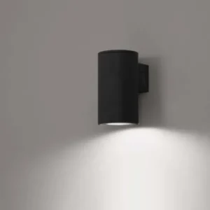 Alp LED Außenwandleuchte 3000K Downlight IP65 schwarze Außenwandlampe für Balkon, Terrasse und Hauseingang