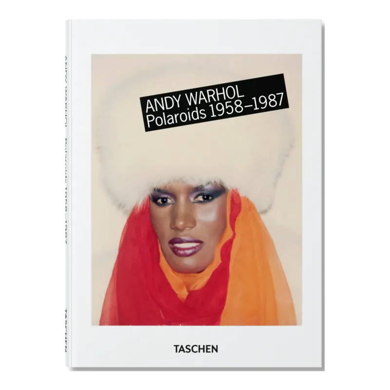 Buch von Andy Warhol zur der Polaroidtechnik