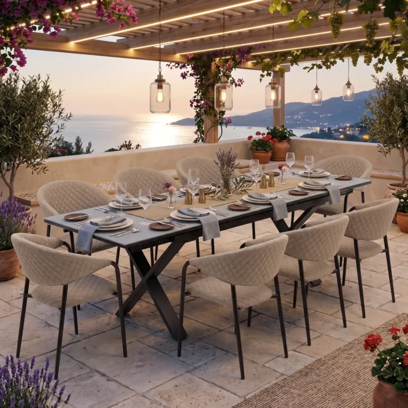 SUMMER SALE ☀️⛱️🏝️ LUXUS PUR! Puro LIKA-TEX® & Arona – Das Gartenmöbel Set!