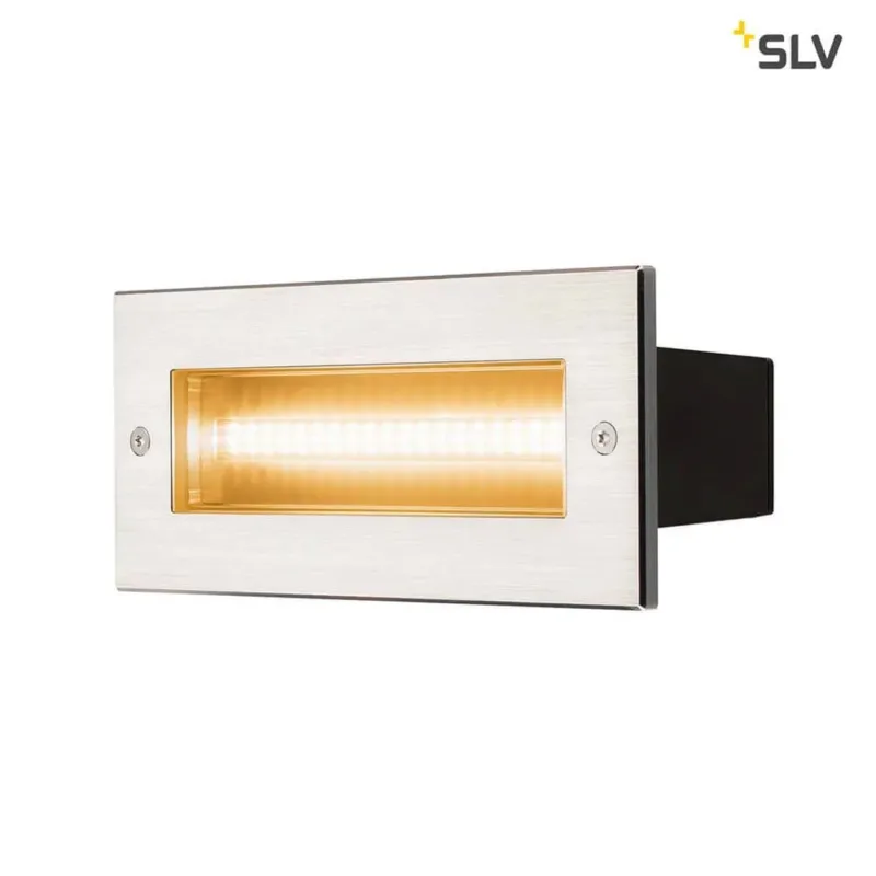Brick Outdoor Wandeinbauleuchte LED 3000K Edelstahl IP67 950lm für Außenbereiche