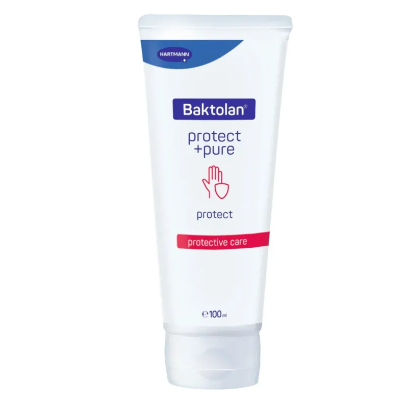 Hartmann Baktolan protect+pure Schutzcreme, Tube mit 100 ml, Vorderansicht