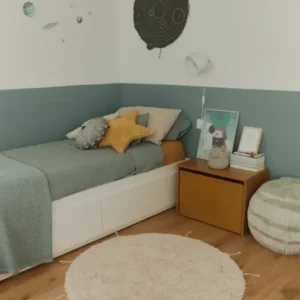 WASHABLE COTTON RUG MOON MULTISHAPE