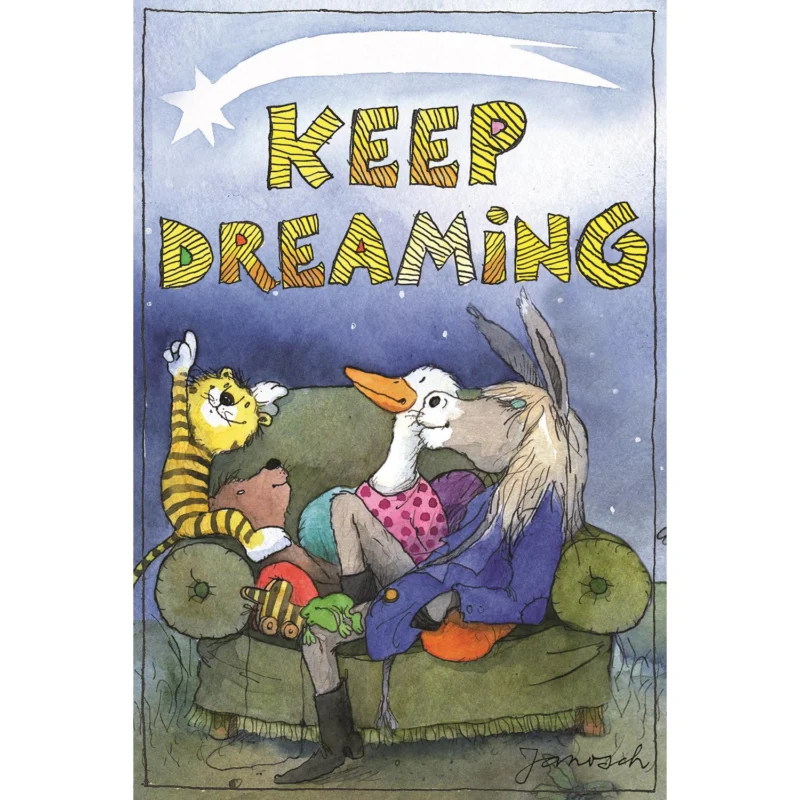 Janosch Leinwandbild - Keep dreaming