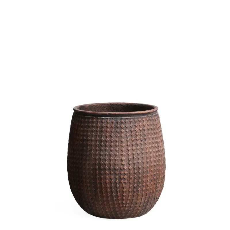 Cache-Pot Zen motif losanges 38 cm