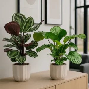Calathea Set - Orbifolia & Medallion Finestgreen