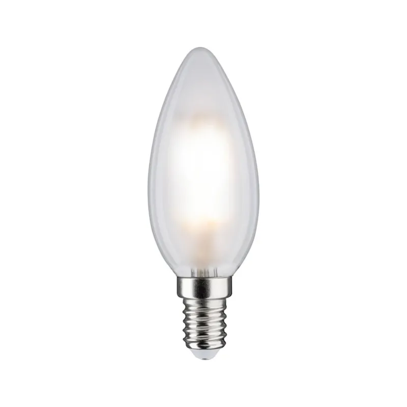 E14 5W LED Kerze Filament 2700K Matt, warmweiße LED-Kerzenlampe mit E14-Fassung
