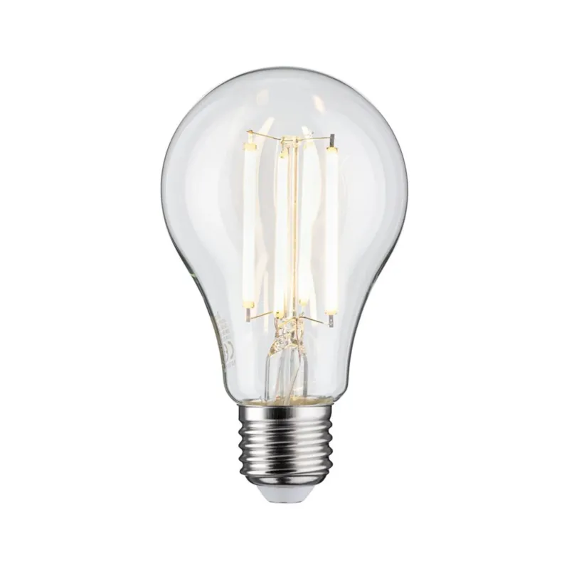 E27 11,5W LED Birne Filament 2700K Klar, klare Vollglas-LED-Lampe mit warmweißem Licht