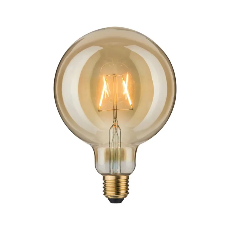 E27 2,7W LED Globe Vintage 1700K Gold Retro-Globe mit goldgelüsterter Oberfläche und warmem Licht